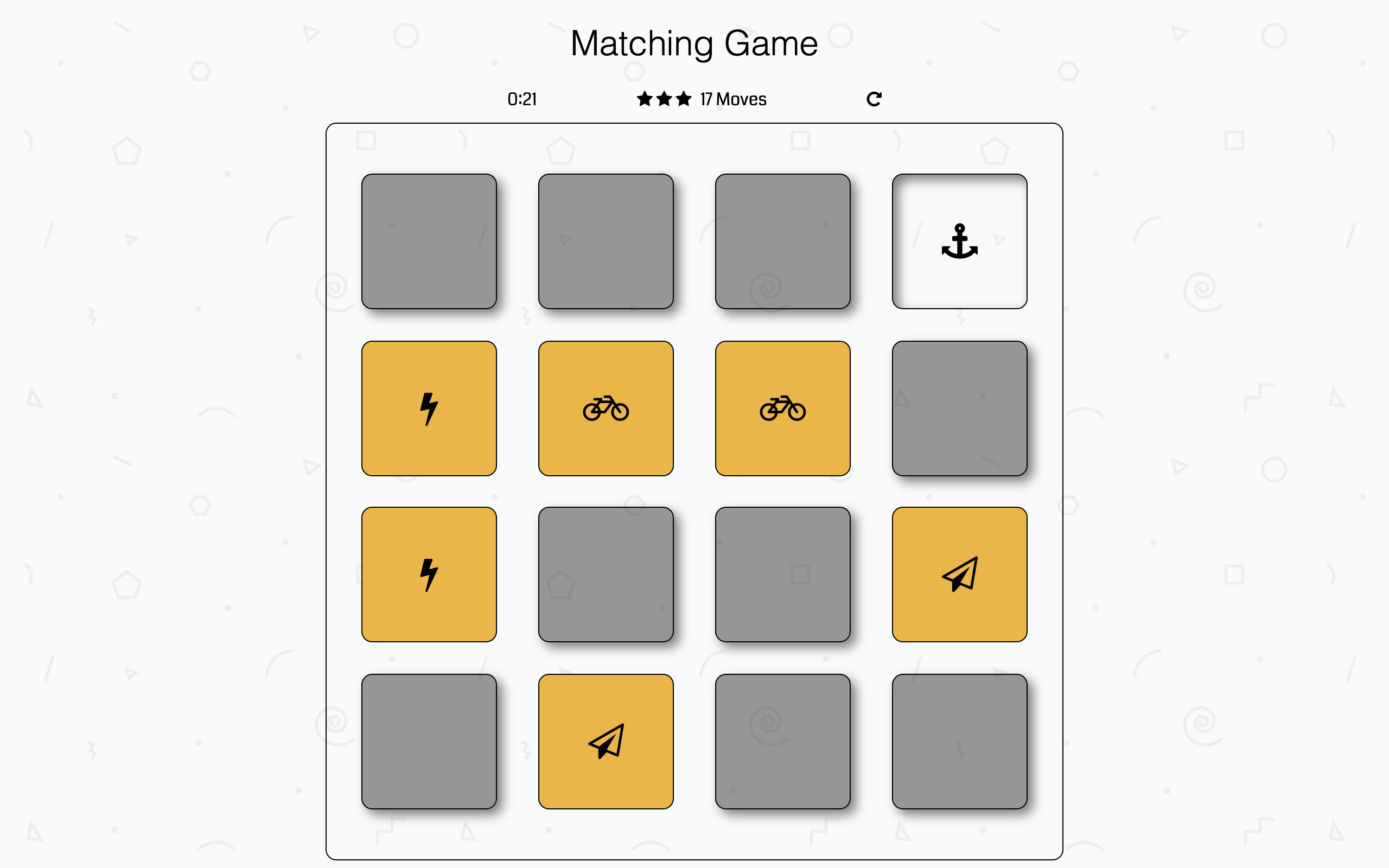 Memory Game Project